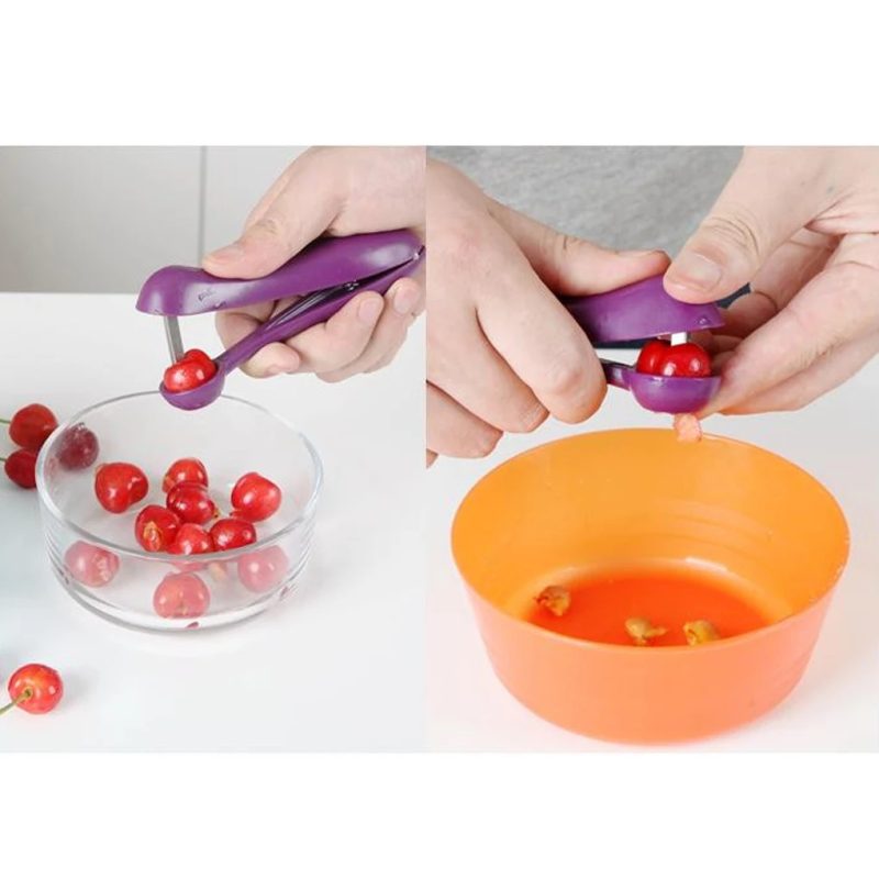 Easy Cherry Corer Fruit Core Seed Remover Cherry Pitter Olive Core Remover Kitchen Tools Fruit Corer Kitchen Accessories - Image 3